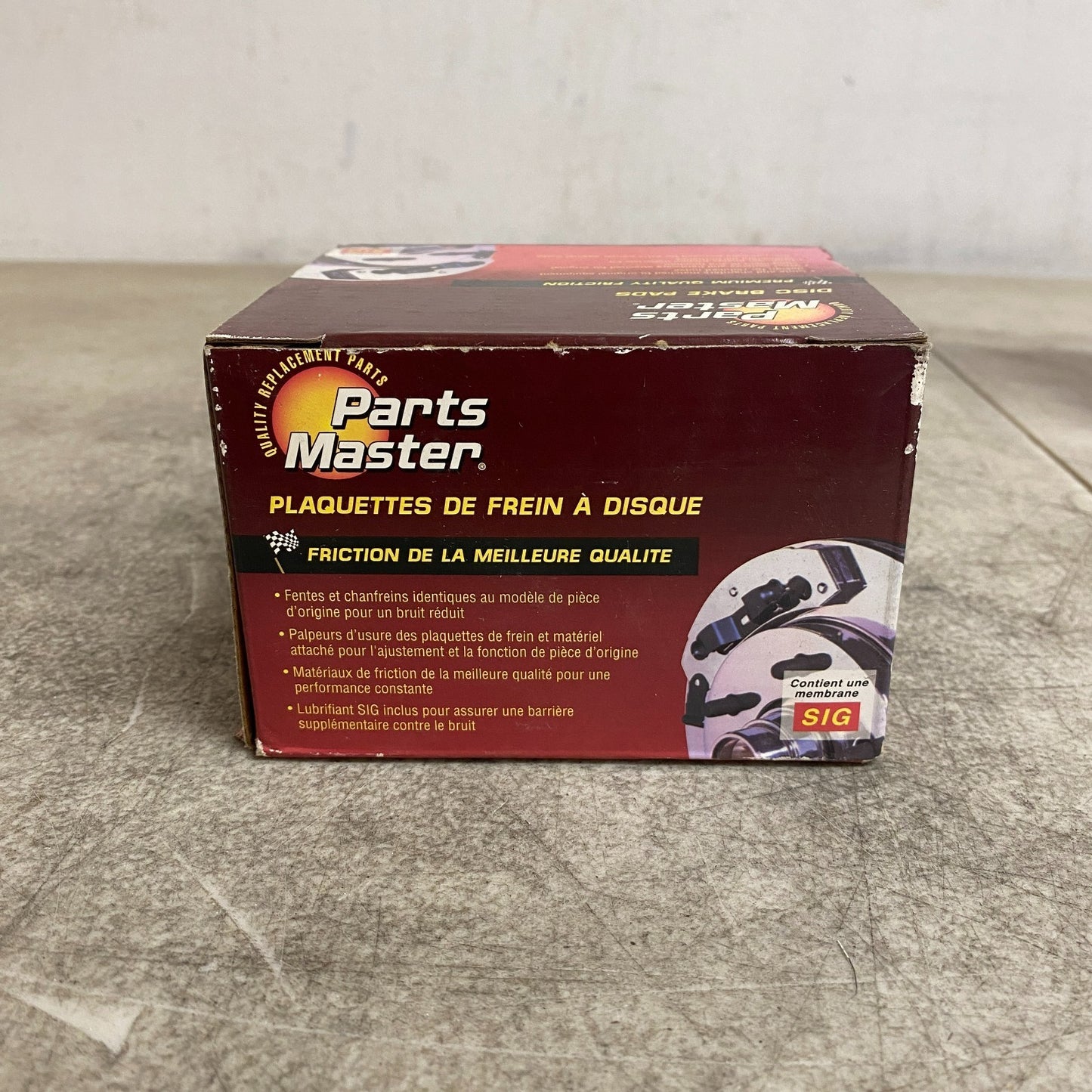 Parts Master MD1033 Brake Pads Semi-Metallic Rear 2004-2012 Chevy Malibu