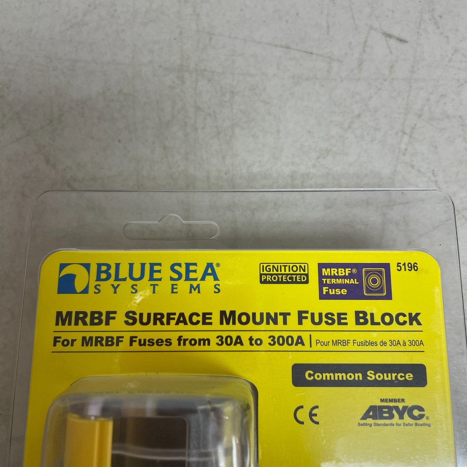 Blue Sea Systems 5196 MRBF 3 Circuit Common Fuse Block for Marine RV Auto