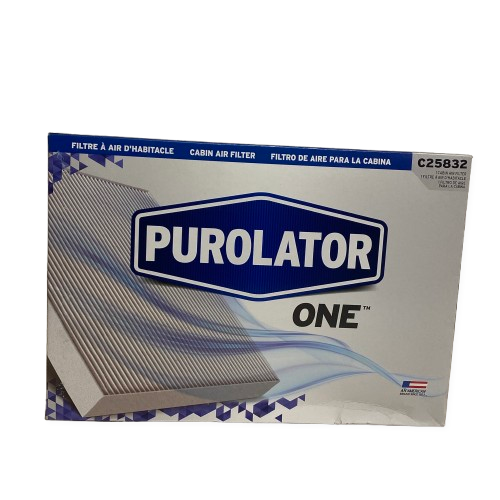 Purolator ONE Cabin Air Filter Activated Carbon Filter C25832