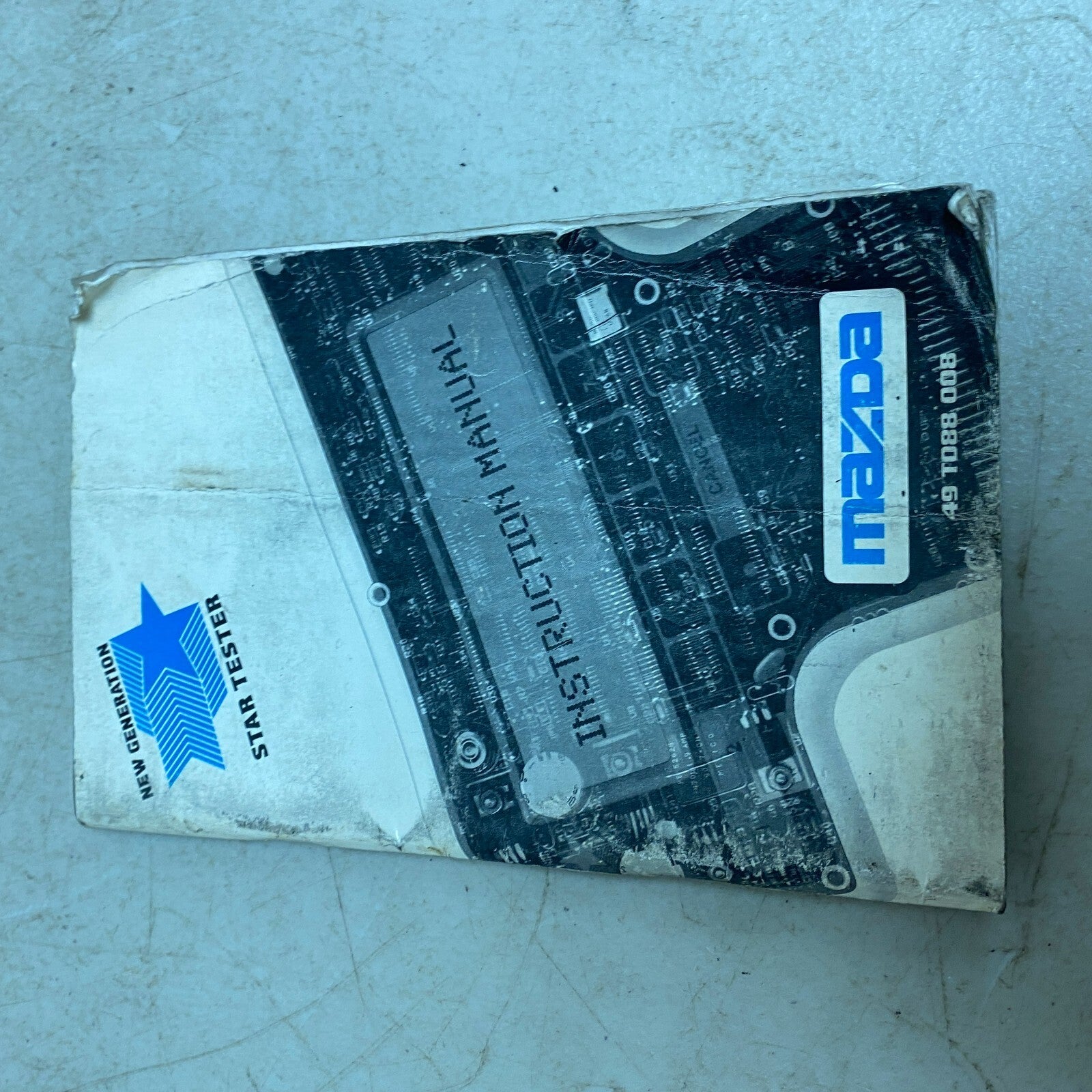 Mazda NGS Instruction Manual 2490-840 , #783-1CP