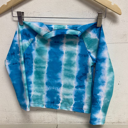 DSG Girls Swim Long Sleeve Top Rash Guard Spring Tie Dye DSG8114PRTZ New