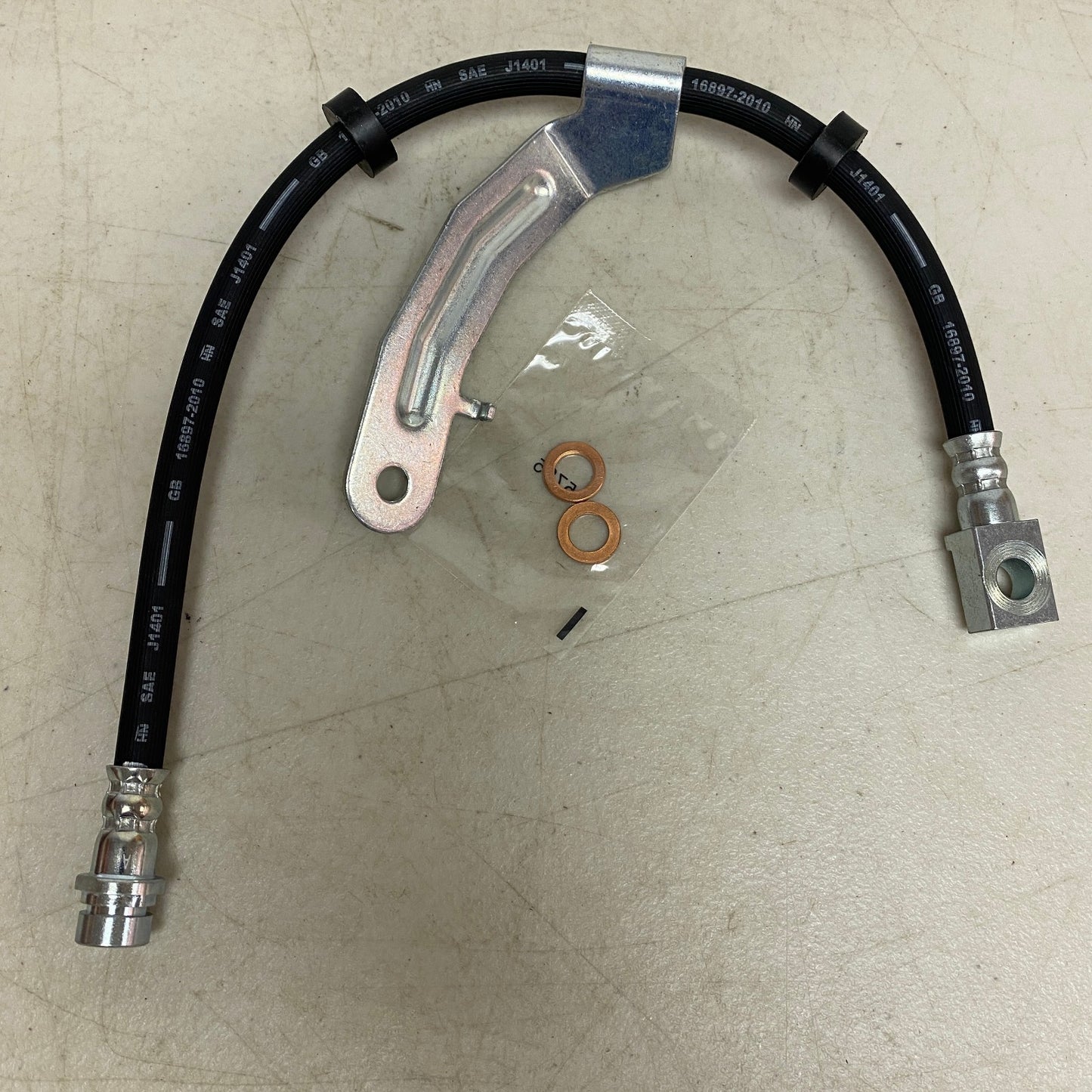 CARQUEST BHA620623 Brake Hydraulic Hose 18" Black