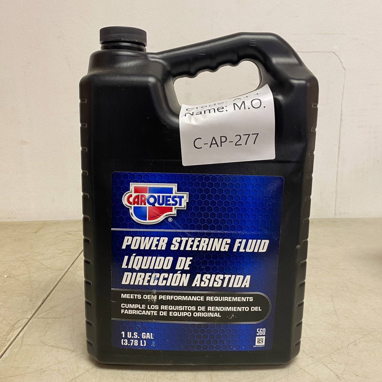Carquest OEM Power Steering Fluid 1 Gallon 590SL