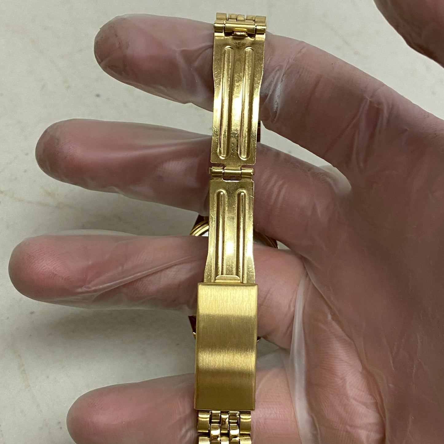 Armitron Women's Genuine Crystal Accented Day/Date Bracelet Watch, 75/5849GP