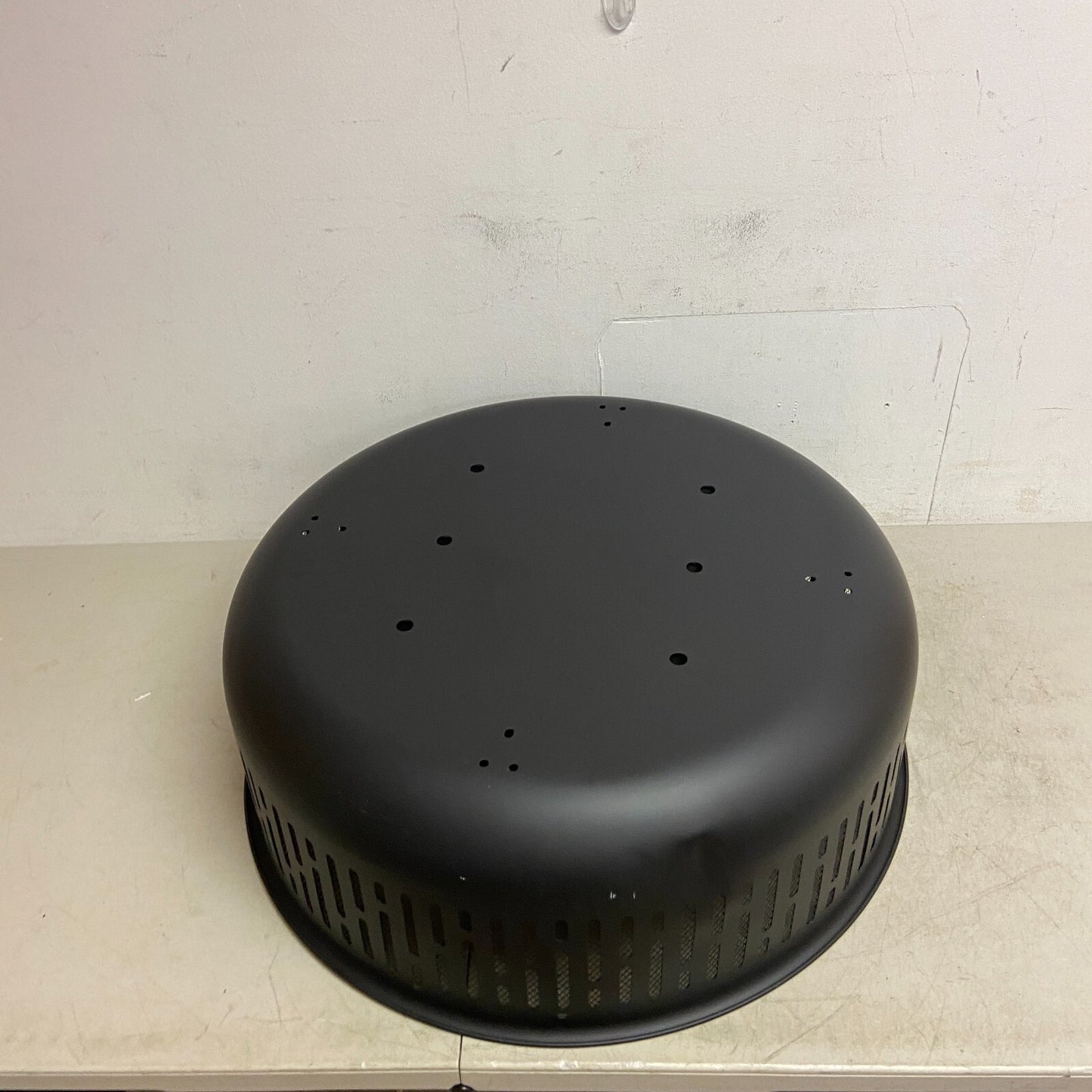 allen + roth 31.5-in W Black Steel Wood-Burning Fire Pit Black Finish