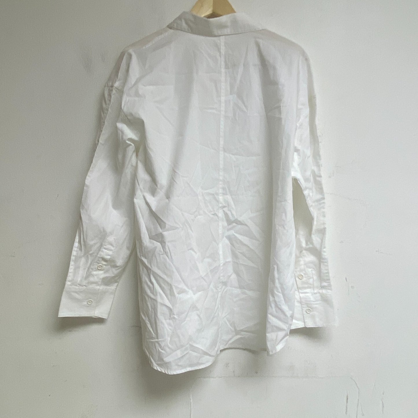 DSG X TWITCH + ALLISON Women's Boyfriend Woven Button Pure White BOSSW22104