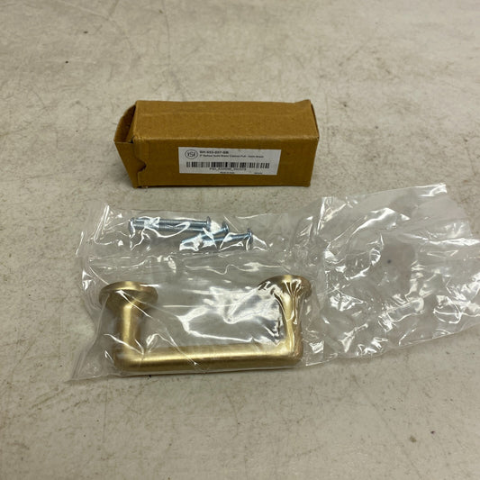 Signature Hardware 3" Belfast Solid Brass Cabinet Pull - Satin Brass