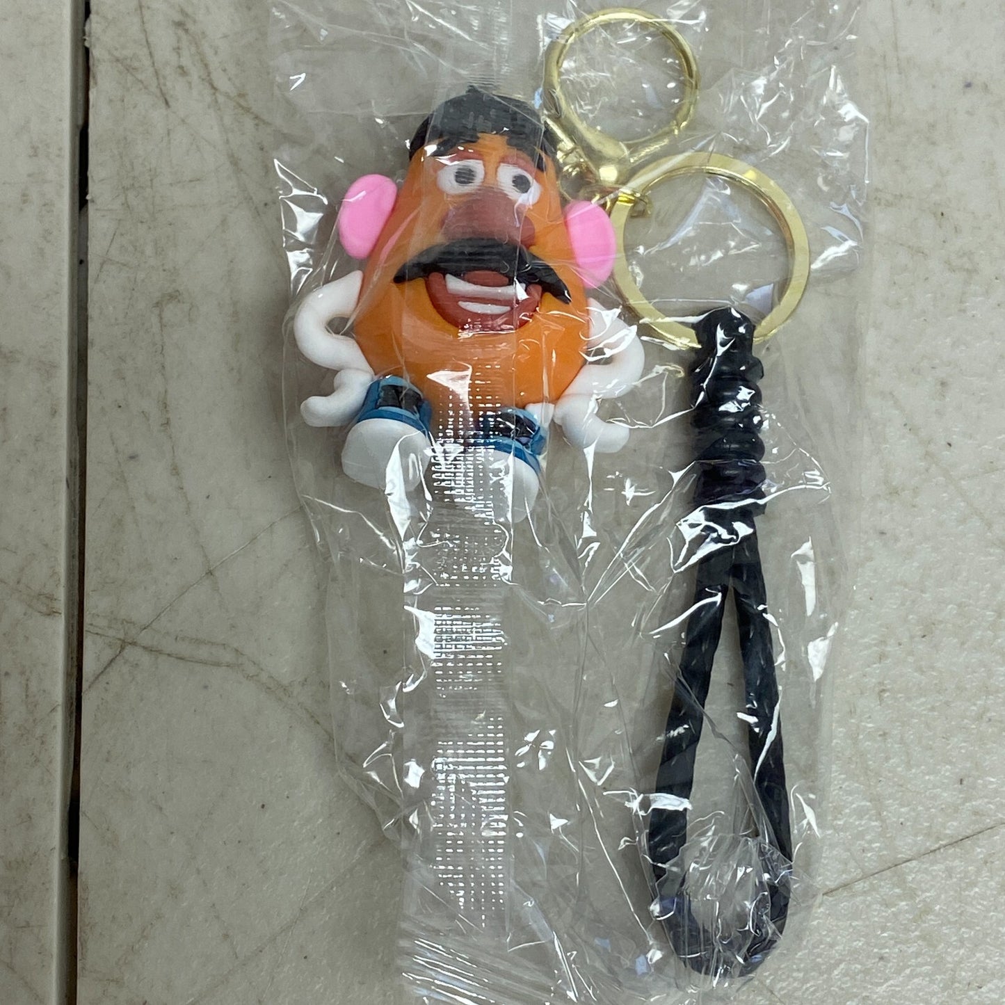 New Assorted Silicone Disney Toy Story Keychain with Mr. Potato Head Accessory