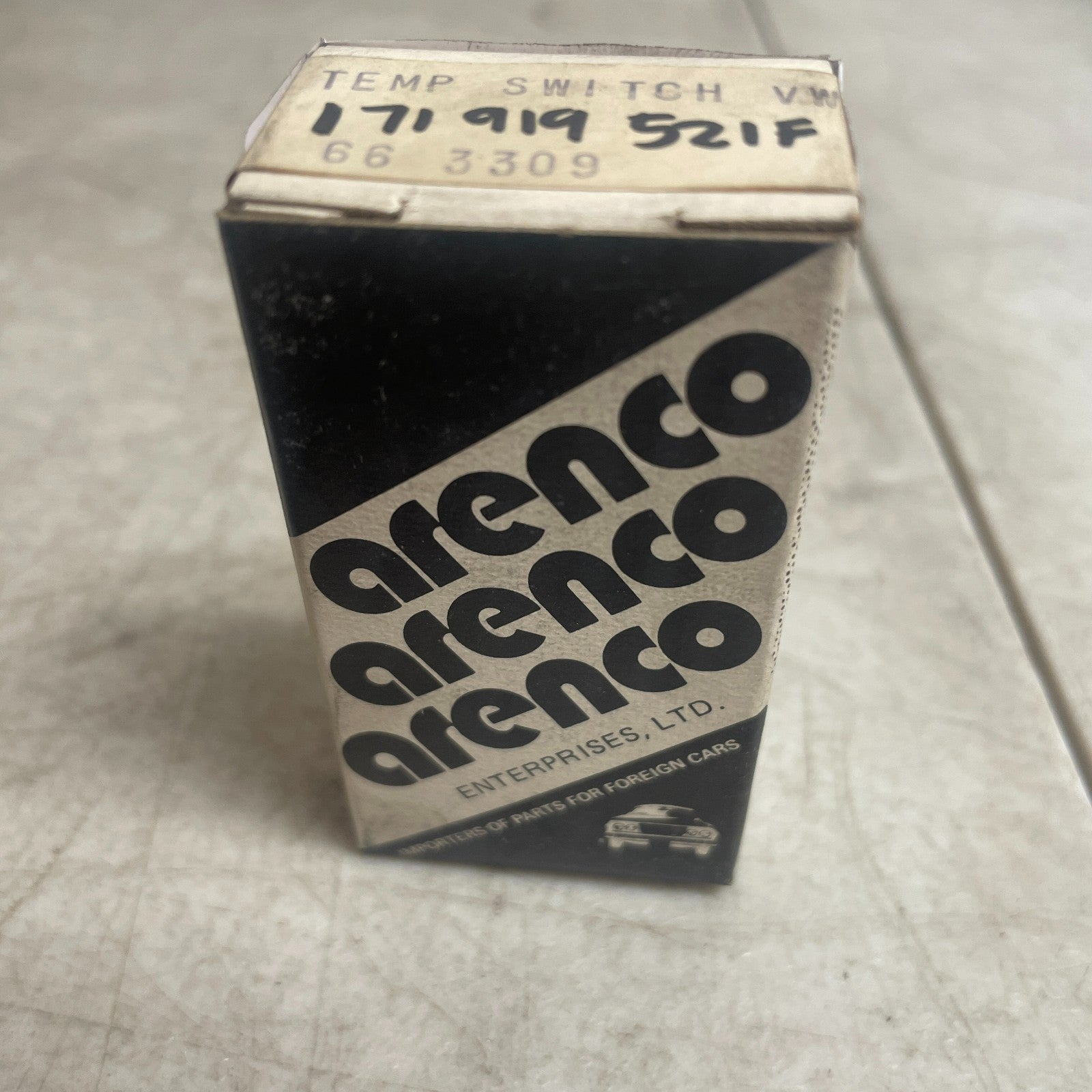 Arenco 171919521F Radiator Cooling Fan Switch VW Cabriolet 1985-1993 663309