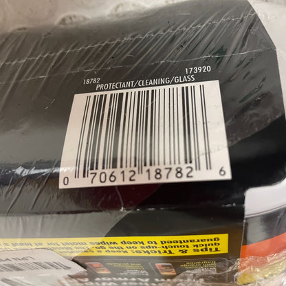 Armor All Protectant Glass and Cleaning Wipes Wipes Car Interior/Exterior 3 Pack