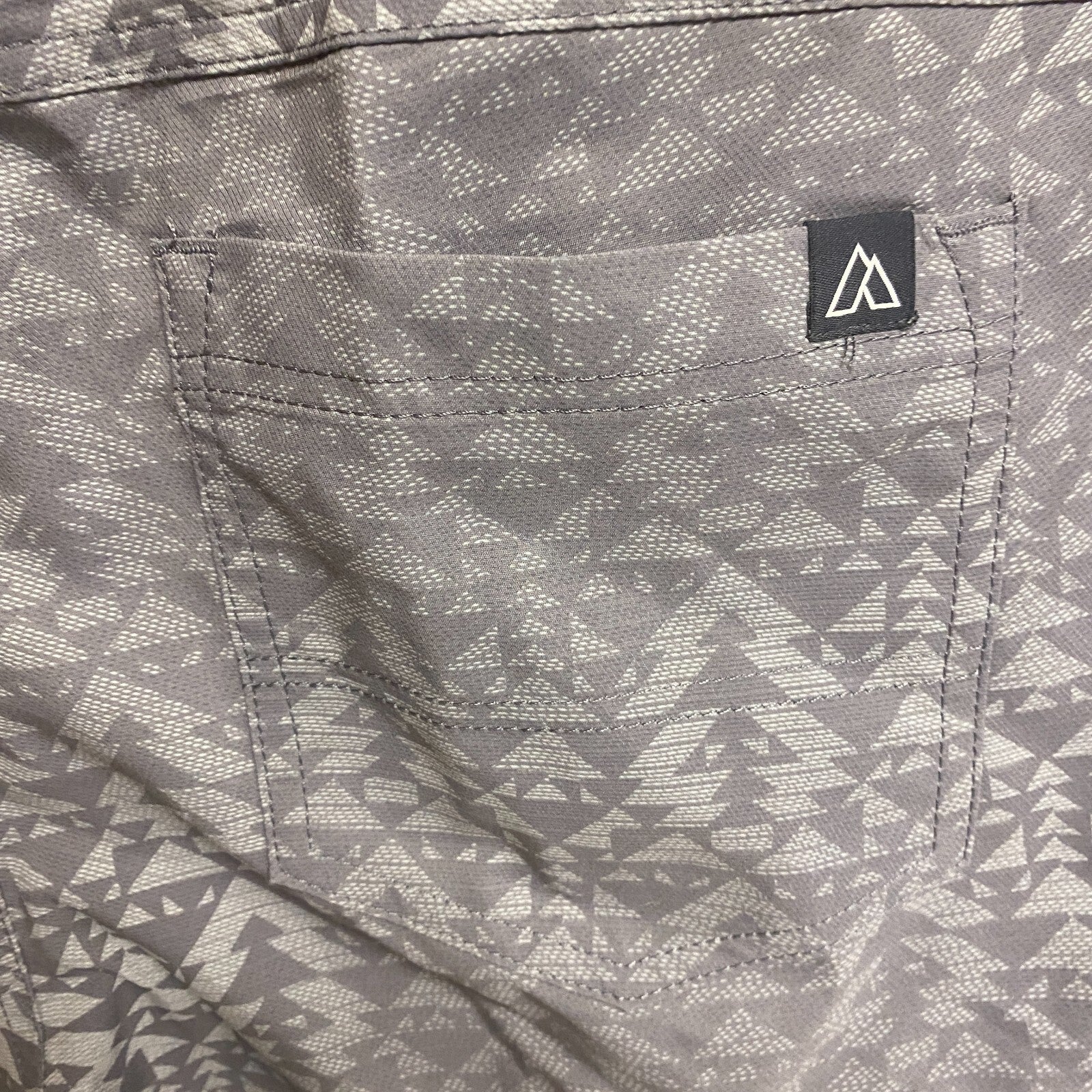 Alpine Design Men's AD Trailhead Tech Short PRT Water Geo/Griffin ADM11803P New!