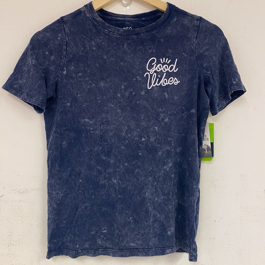 DSG Boys Short Sleeves Tie-Dye Graphic T-Shirt Univ Navy Vibes Comet DAB12100