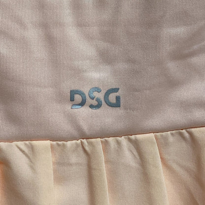DSG Girls Performance Pleated Fashion Mid Rise Skort Cute Peach Milk DAG13110