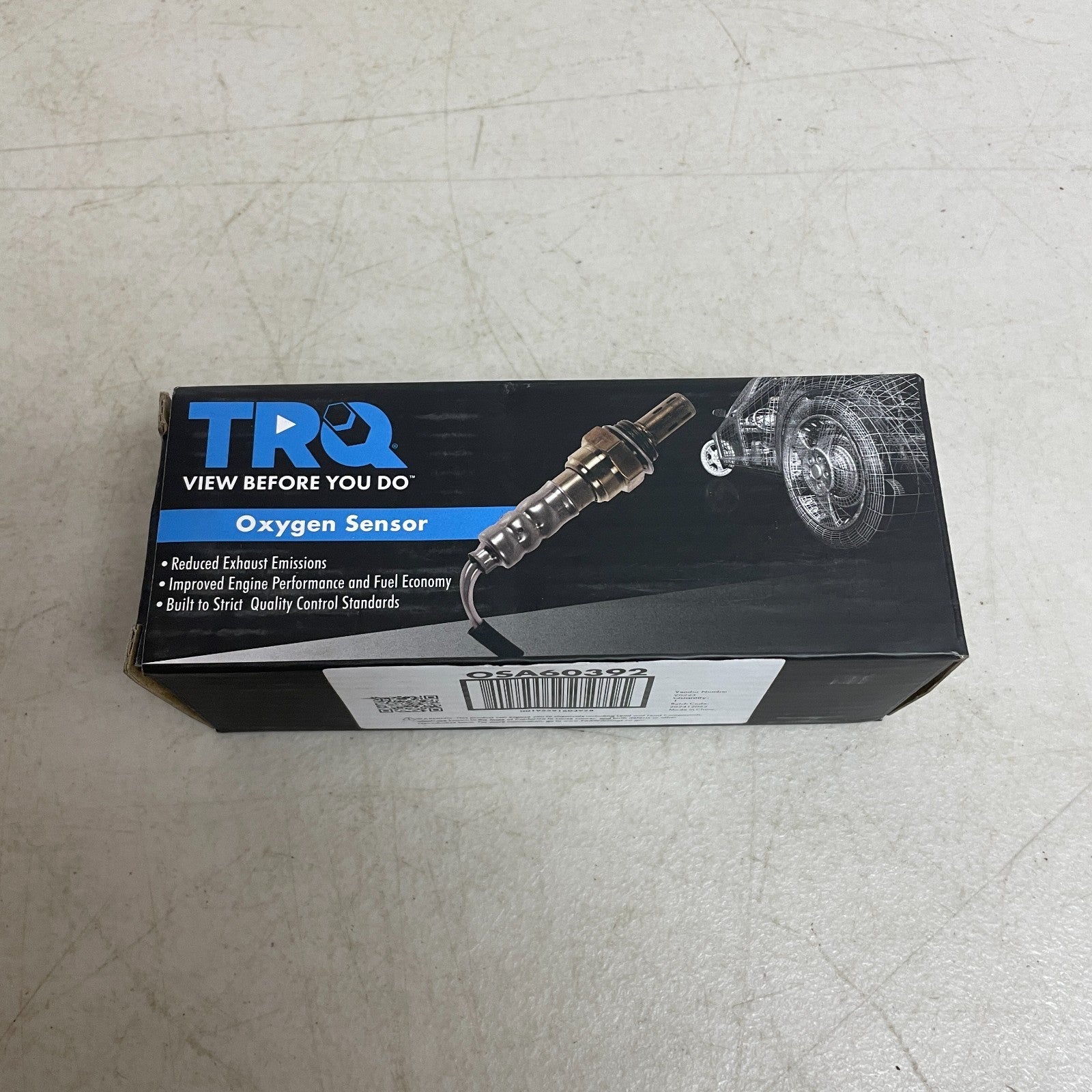 TRQ OSA60392 OSA60394 O2 Oxygen Sensor Set 4pc Up Downstream for Chevy GMC