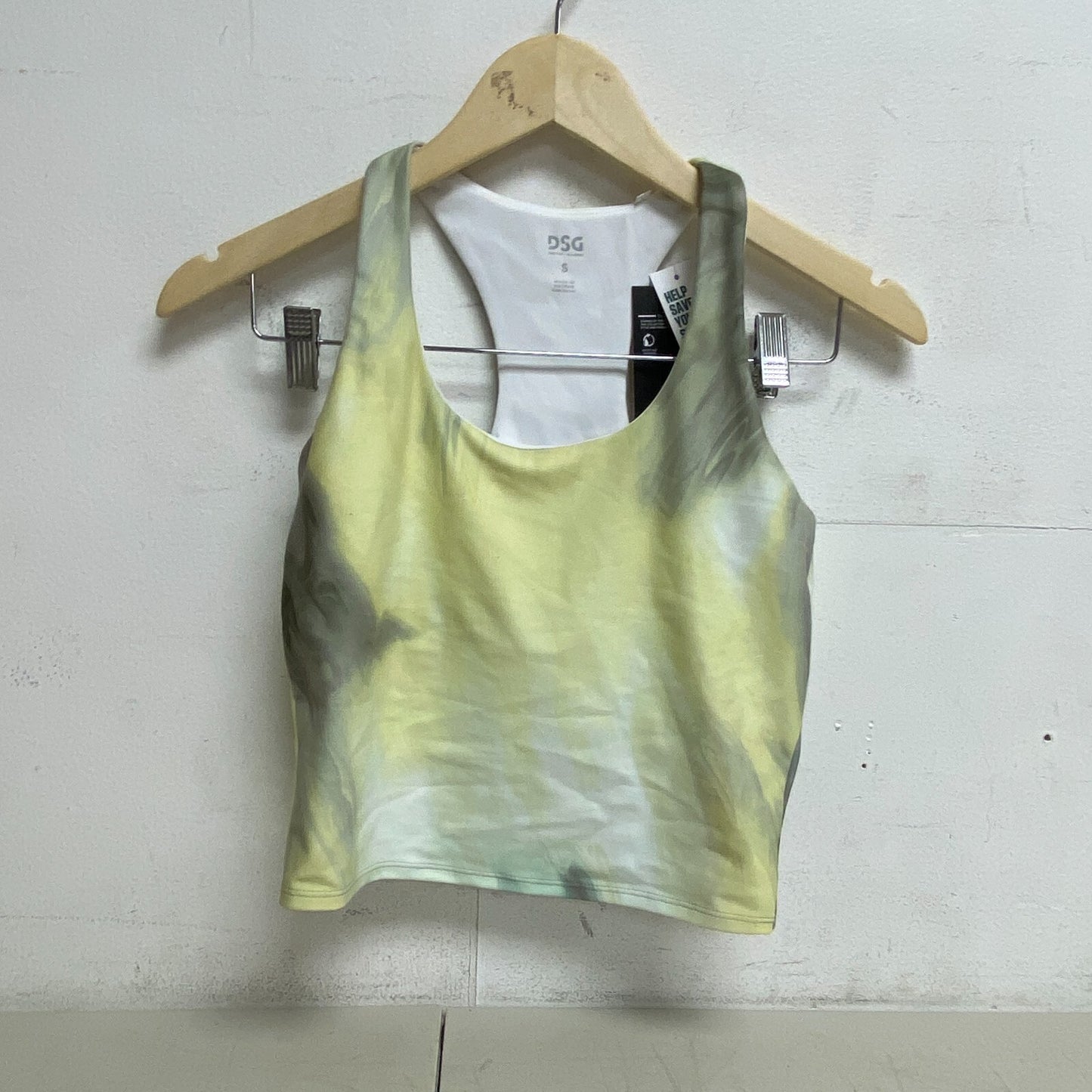 DSG Twitch + Allison Women's Crop Fashion Tank Multi Wash Effect BOSSW13310PRT