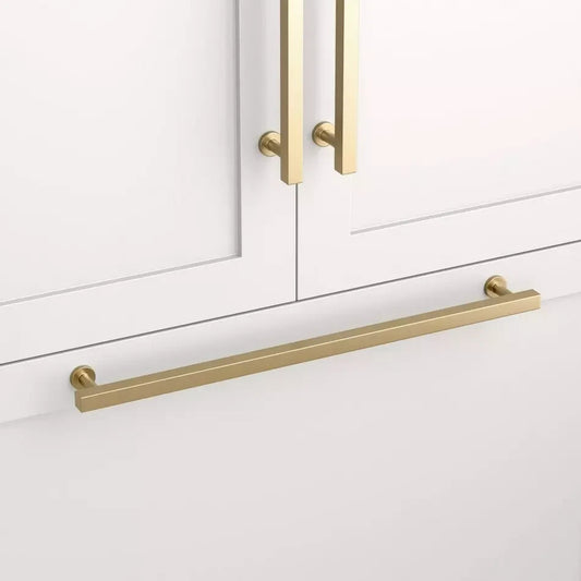 Signature Hardware 24" Colville Solid Brass Appliance Pull - Satin Brass