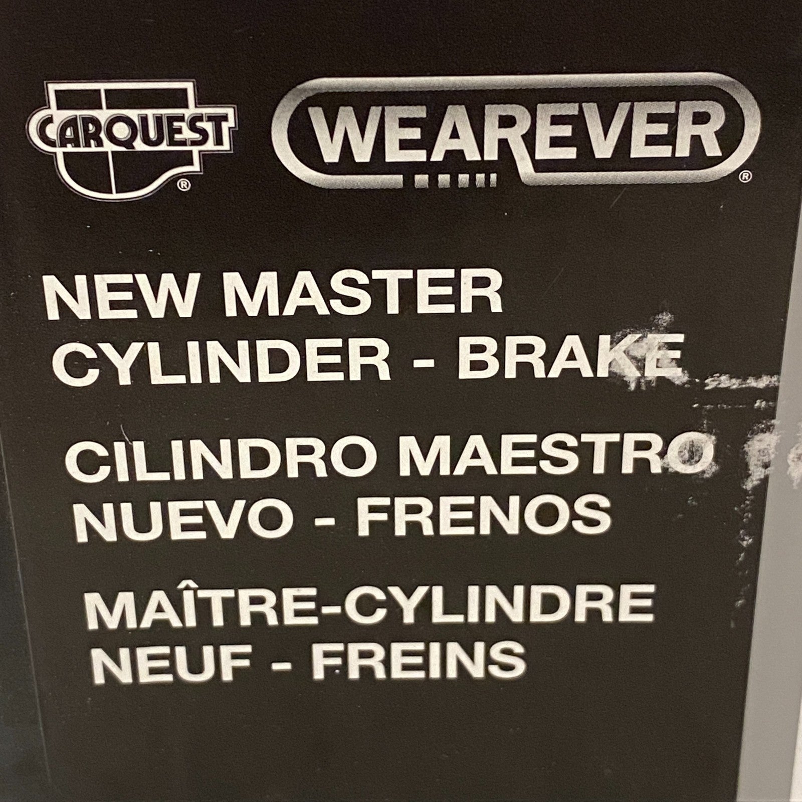 CARQUEST Wearever Brake Master Cylinder 1.000″ Bore w/ Reservoir MCA39976