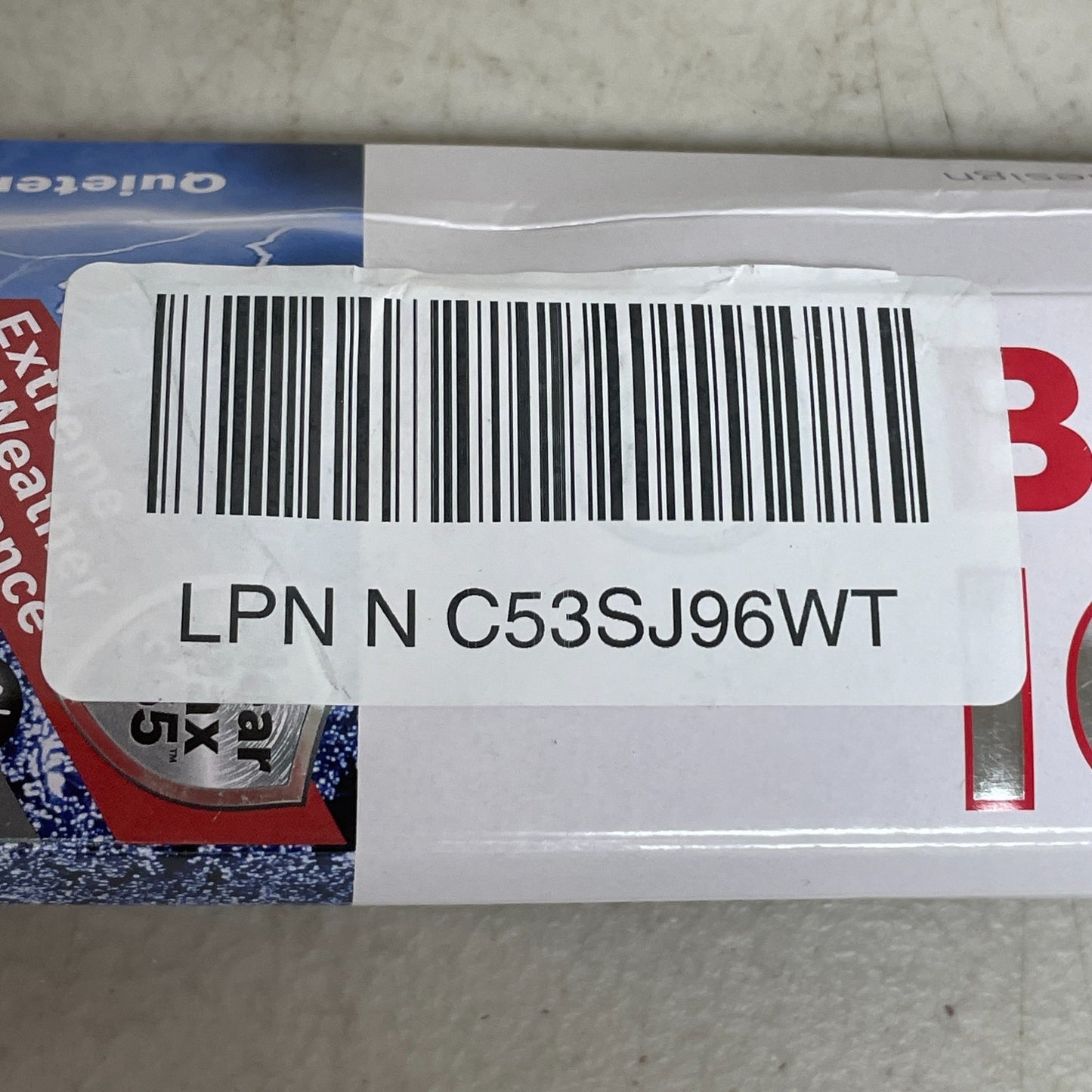 Bosch ICON 19A Premium Beam Wiper Blade 19″ All Season Black