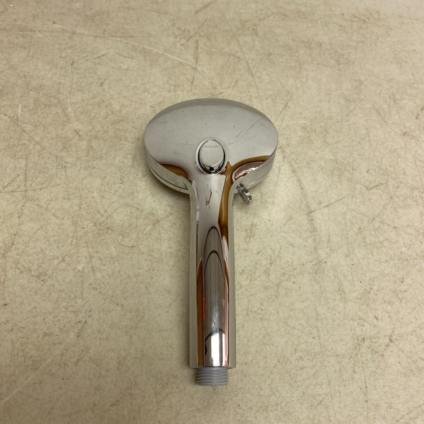 allen + roth Nevis 6-Settings Chrome 5-in Round Dual/Combo Shower Head 1.8 GPM