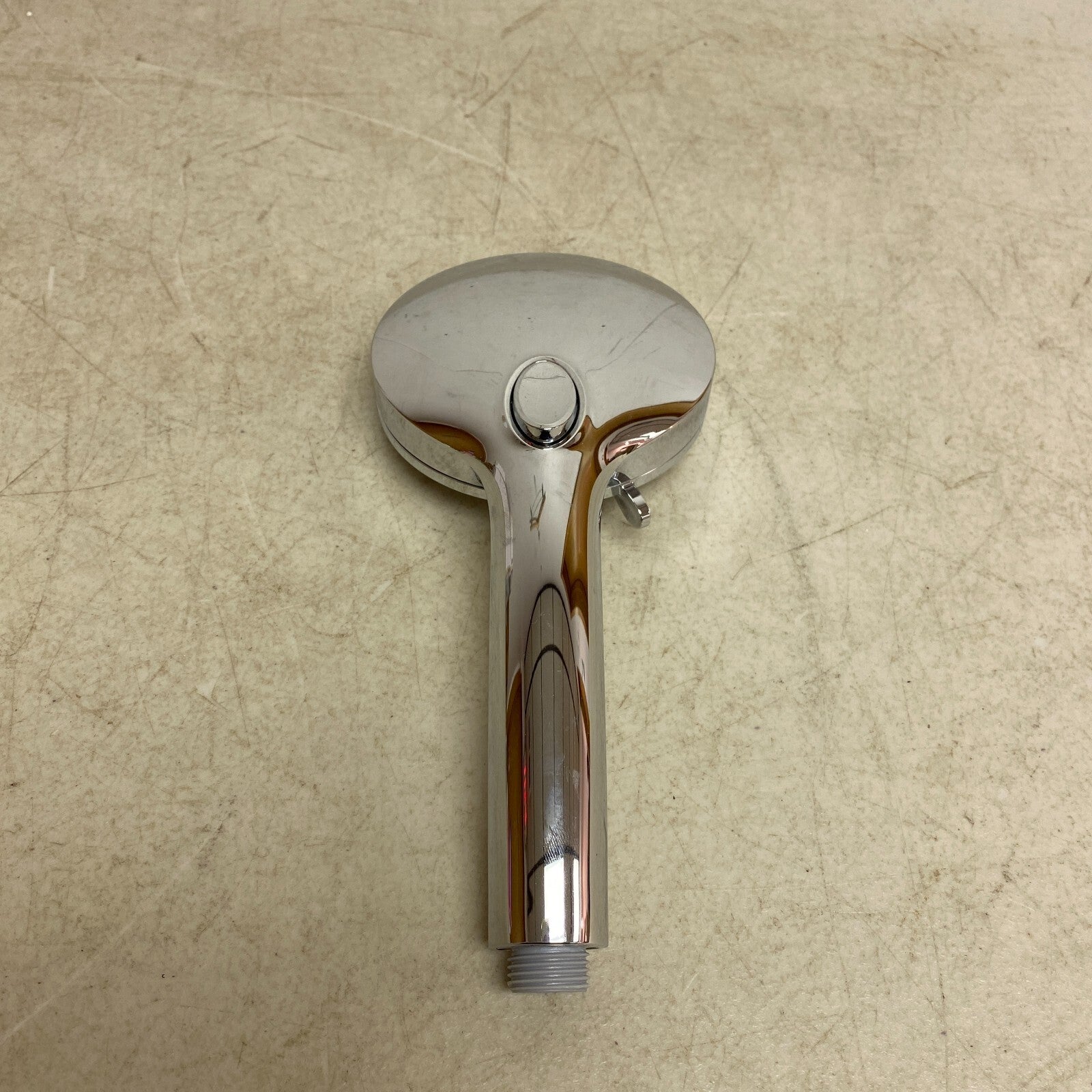 allen + roth Nevis 6-Settings Chrome 5-in Round Dual/Combo Shower Head 1.8 GPM