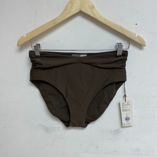 Calia Womens Shirred V Front High rise Bottom Coffee Grounds WSA23407