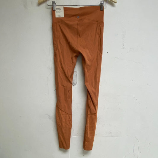 CALIA Women's Energize Mesh 7/8 High Rise Ankle Legging Apricot Aura WAX12376