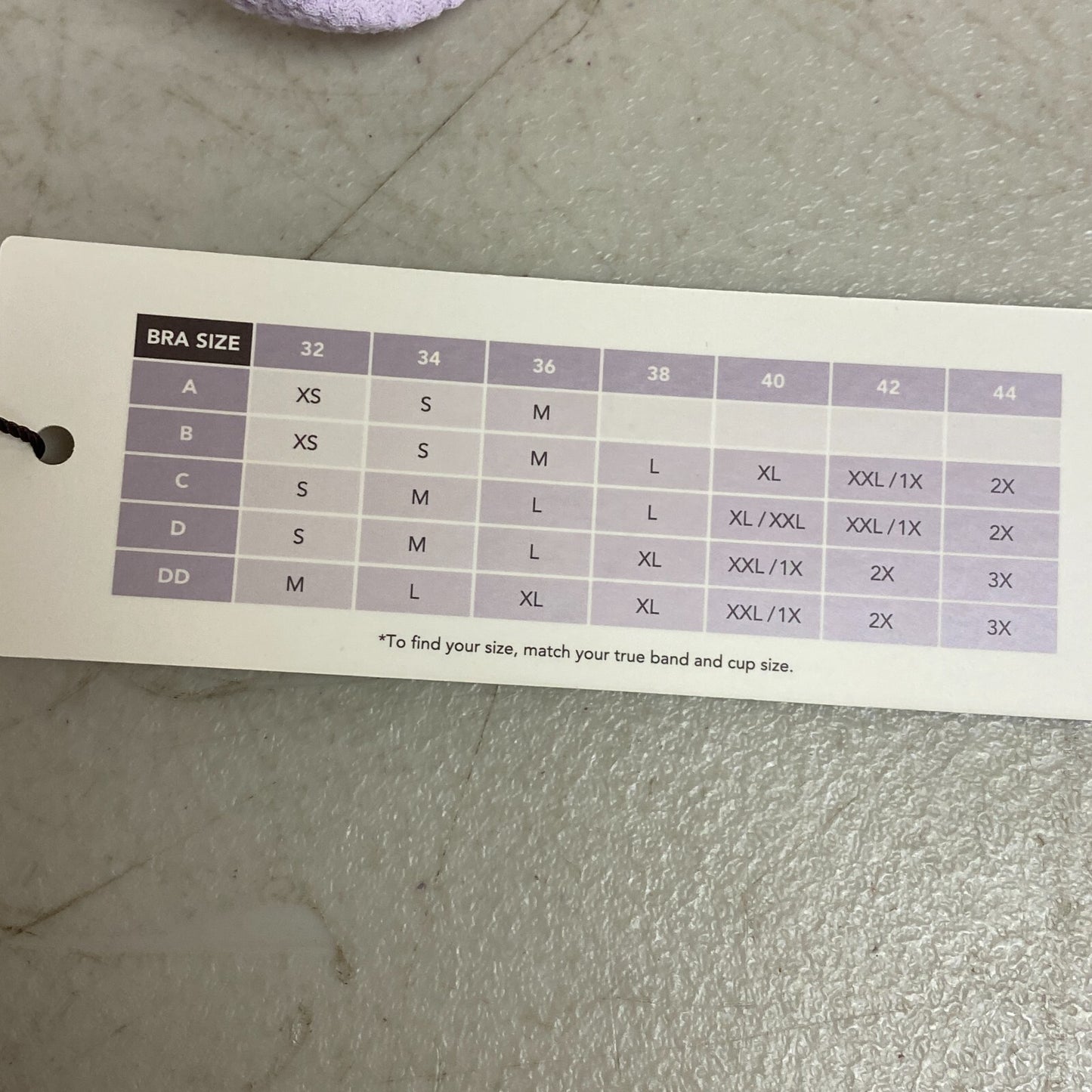 CÙALIA Women Swim Collection Cute Tie Back Bikini Top Lilac Flash WSA23200N