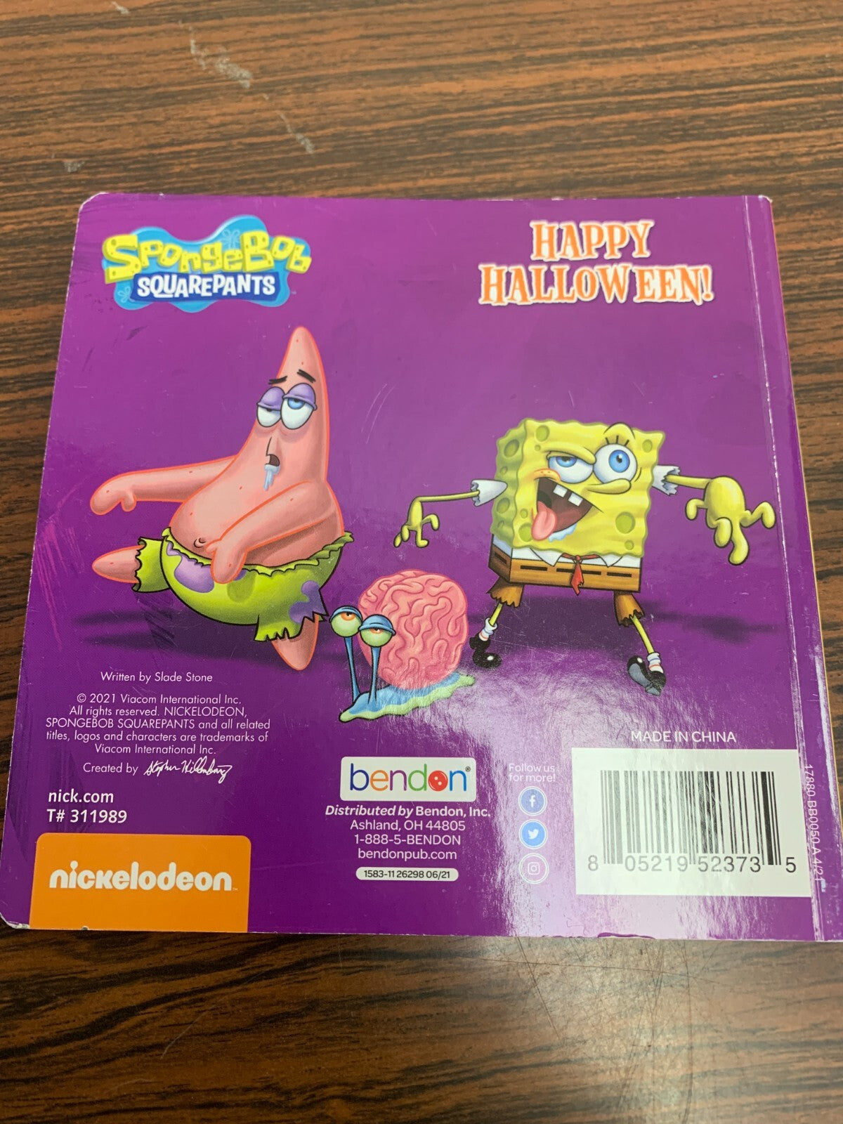 Nickelodeon SpongeBob SquarePants Happy Halloween! Kids Book / NEW!!!