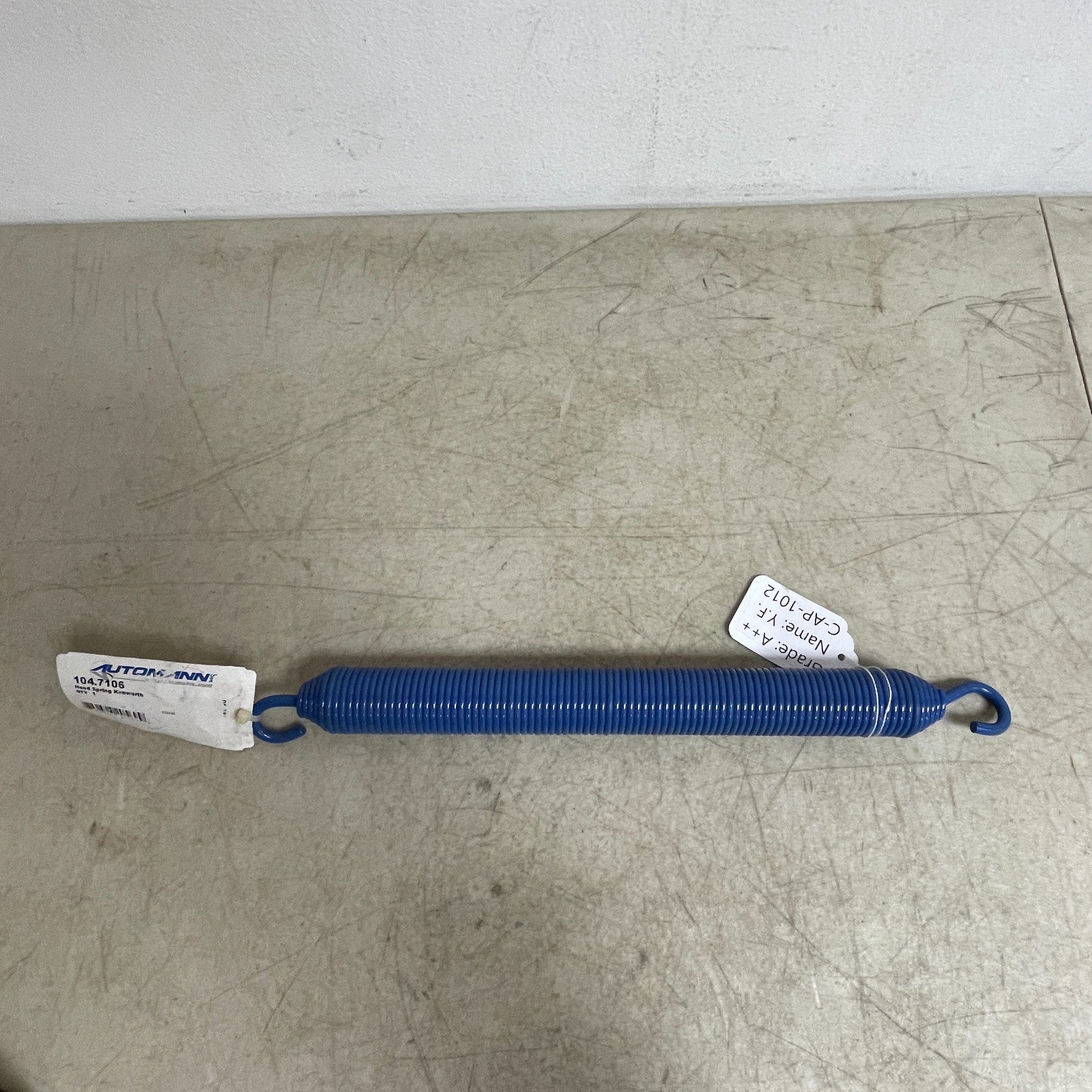 Automann 104.7106 Hood Spring Blue 15.6" Fits Kenworth C500B T800 W900B