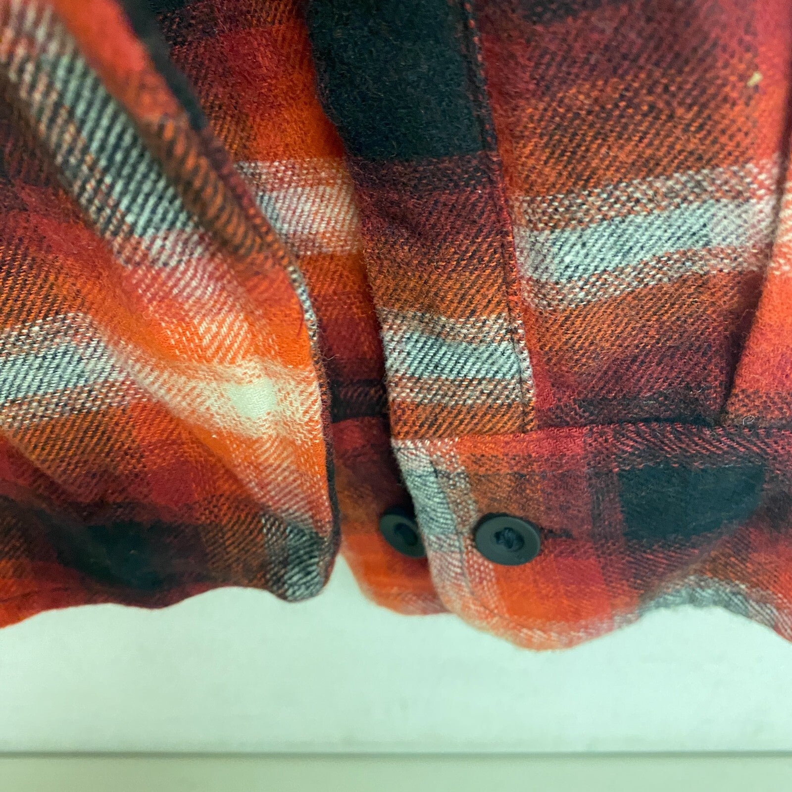 Alpine Design Men's AD M Brushed Flannel Long Sleeves Red Hickory Plaid ADM23300