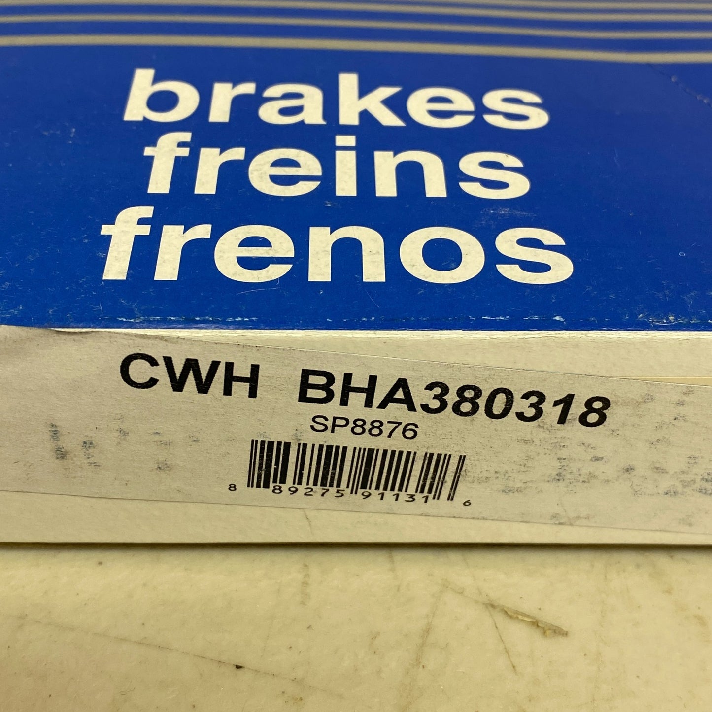 CARQUEST Brake Hydraulic Hose Assembly Black EPDM Rubber Model BHA380318