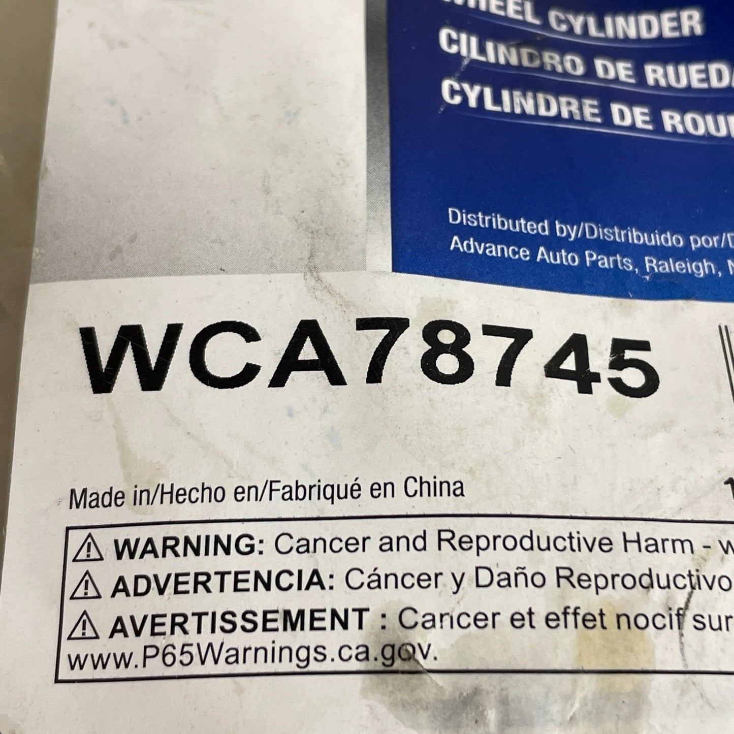 Carquest Premium WCA78745 Drum Brake Wheel Cylinder
