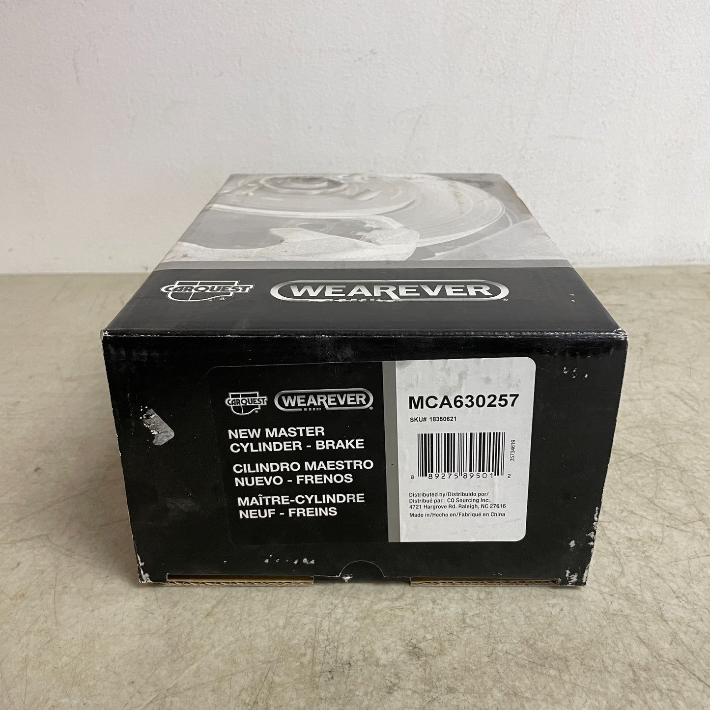 Carquest Wearever MCA630257 Brake Master Cylinder Hydraulic Part