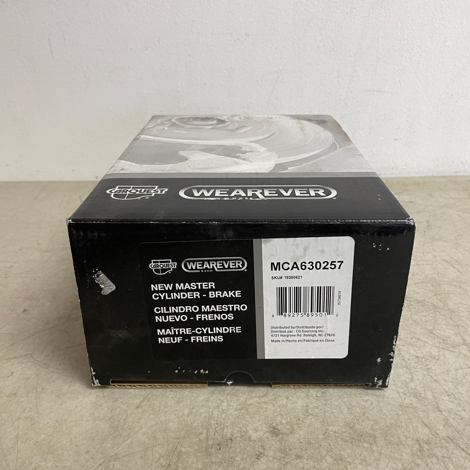 Carquest Wearever MCA630257 Brake Master Cylinder Hydraulic Part