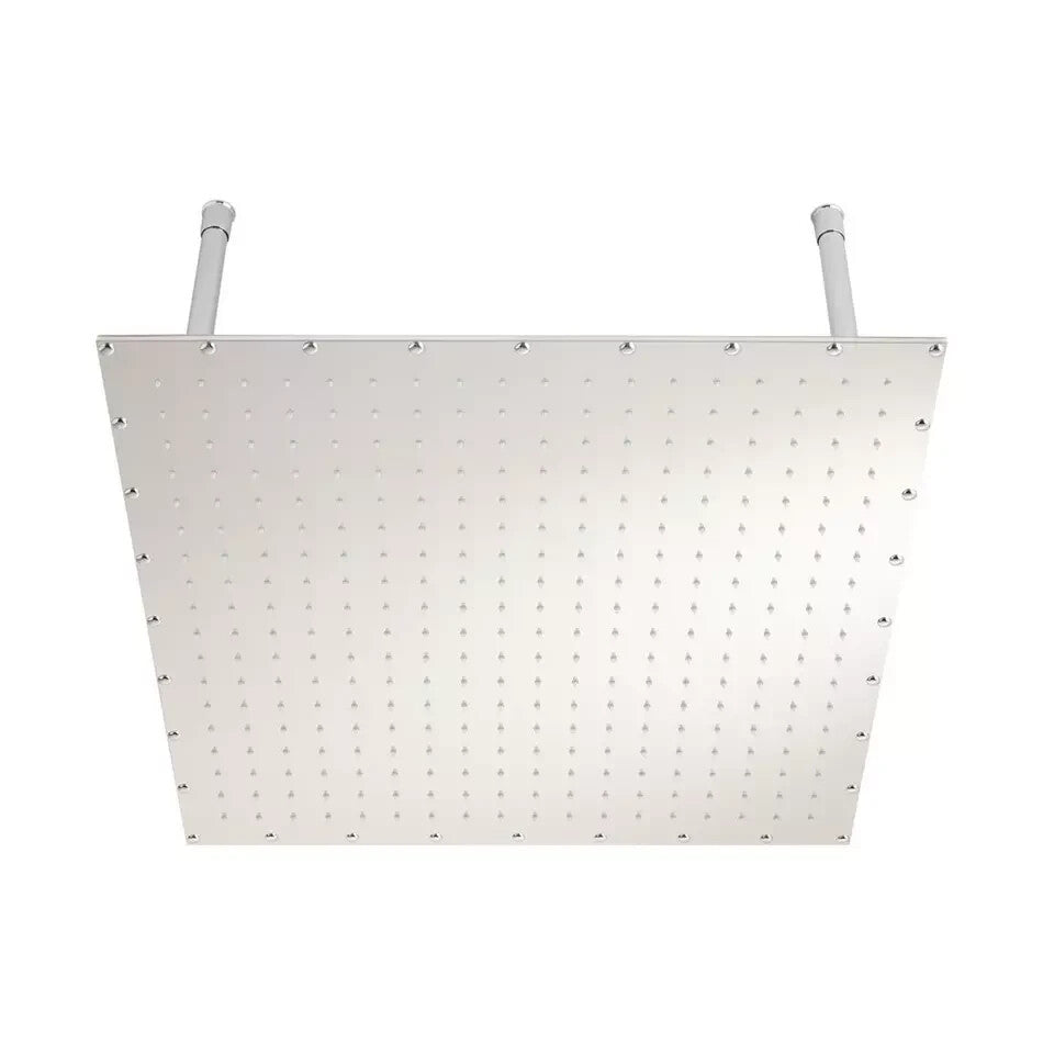 Signature Hardware 23-5/8" Oversized Square Stainless Steel Shower Head - Chrome