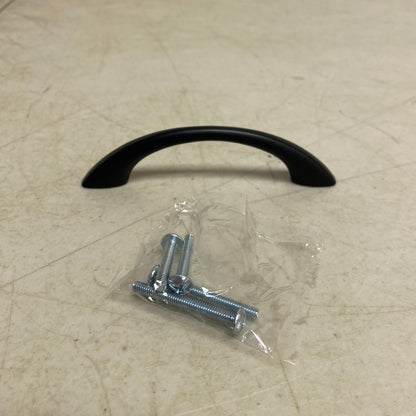 Amerock  96mm Center to Center Cabinet Pull Flat Black Finish BP40518FB