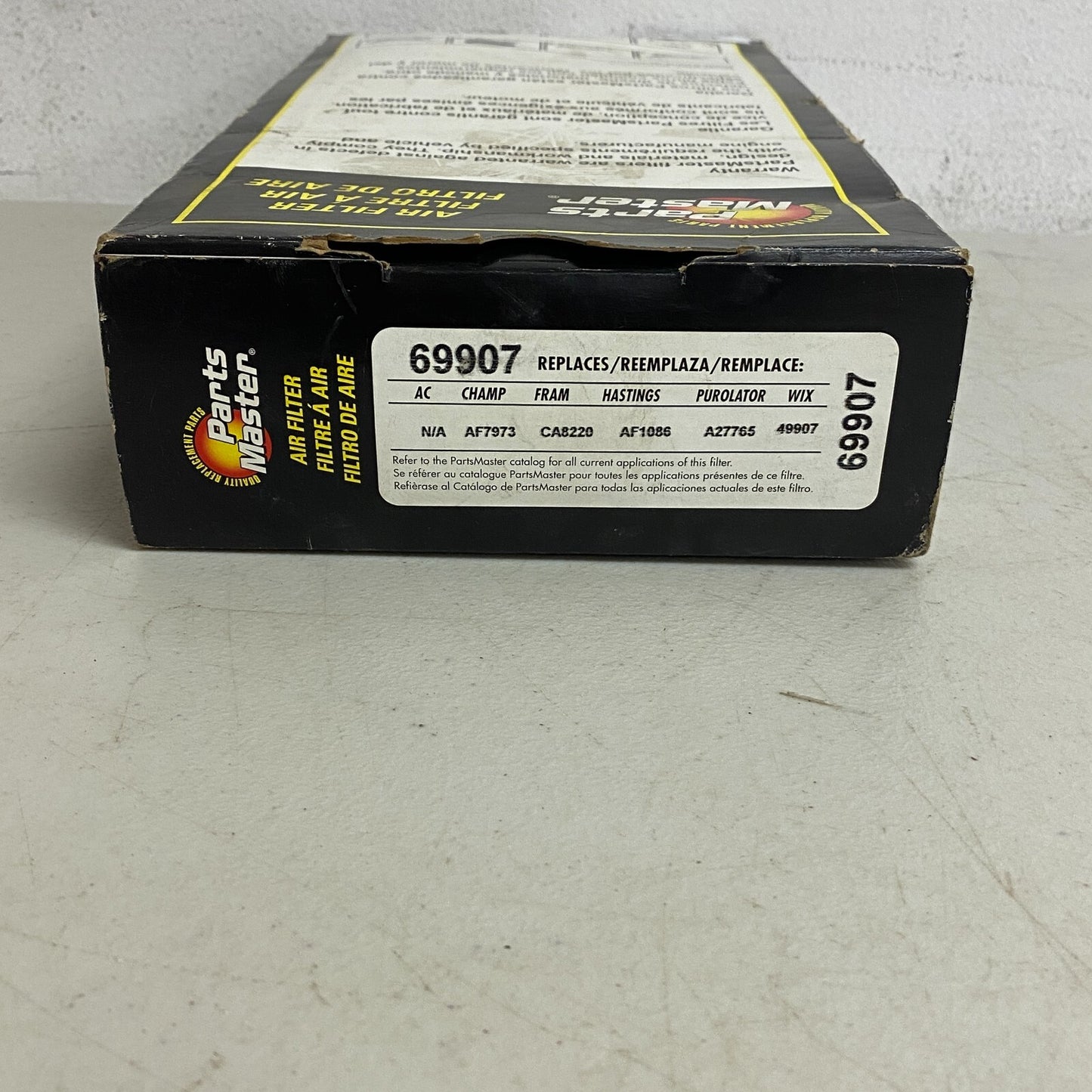 Engine Air Filter For BMW X5 '06-'01 Parts Master 69907