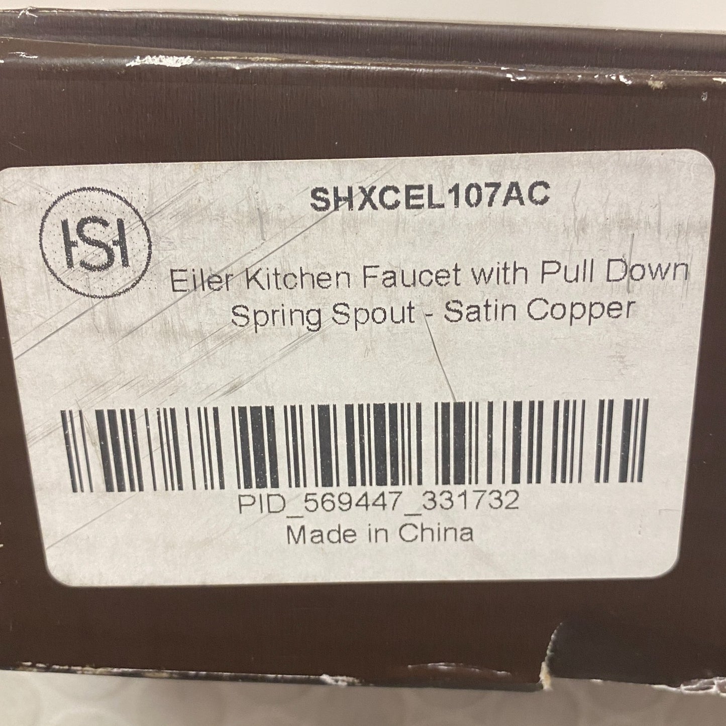 Signature Hardware Eiler 1.8 GPM Pull‑Down Kitchen Faucet Antique Copper