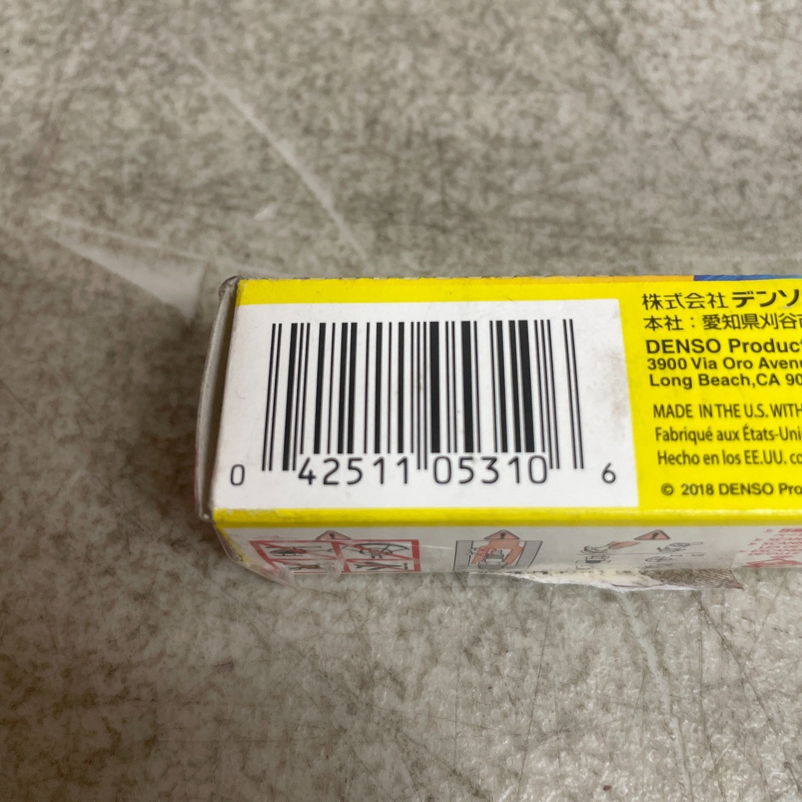 Denso IK20 Iridium Power Spark Plug 0.4mm 5304 2002-2009 Toyota Camry