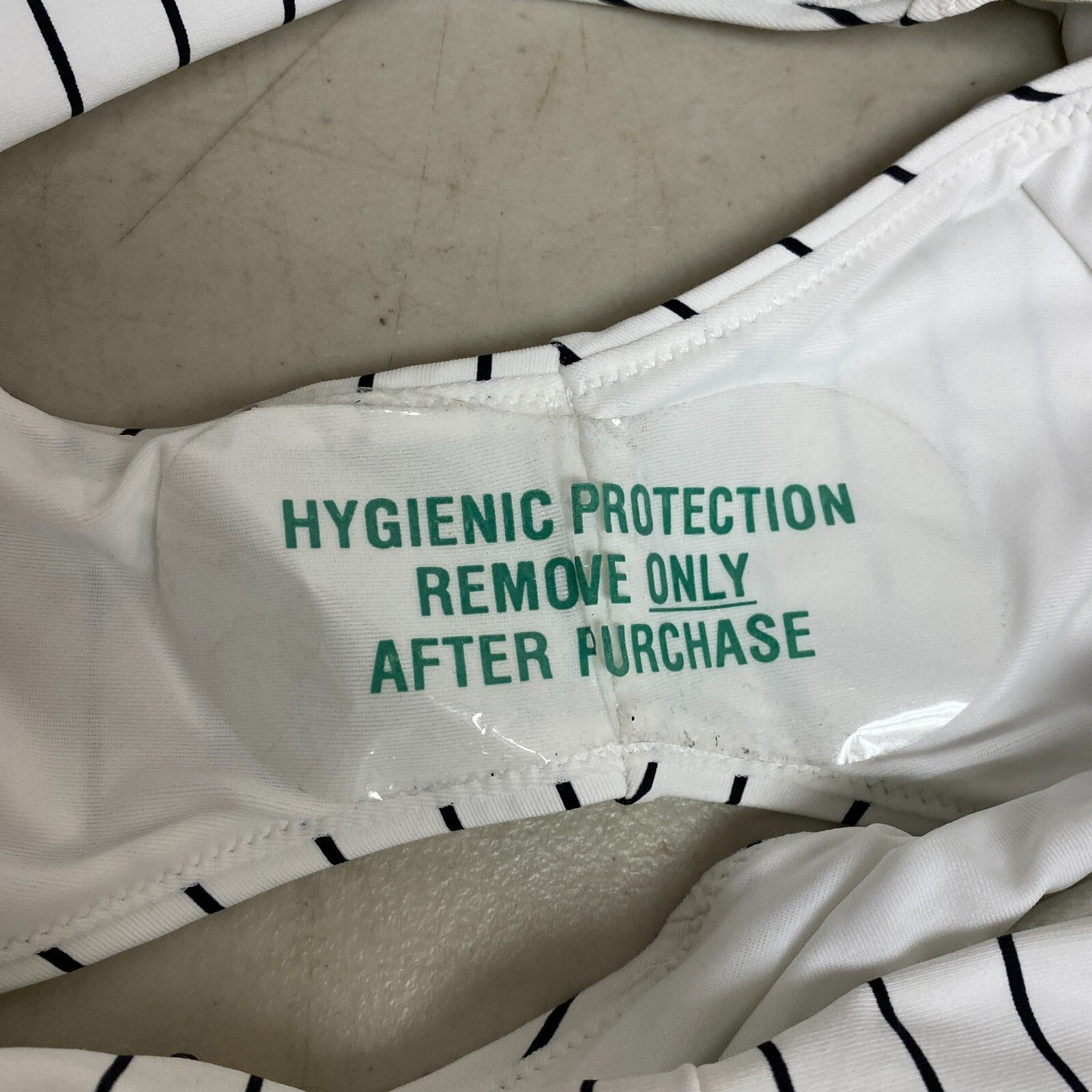 CALIA Women's Swim Collection Mid Rise Boyshort Striped Black/White WSA21502PRTX