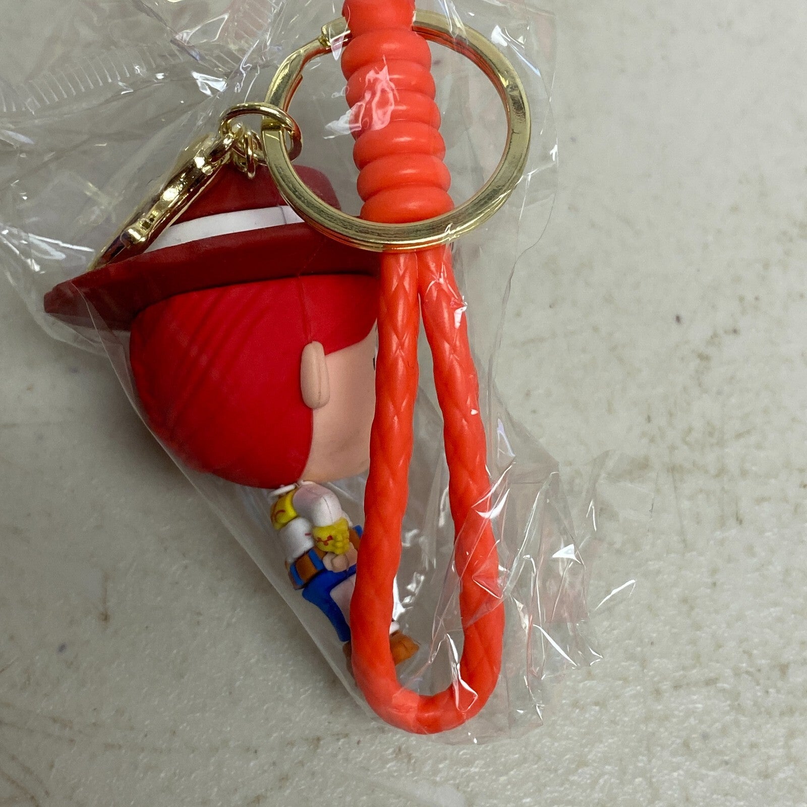 New Assorted 3D Disney Toy Story silicone Keychain with  Jesse Cowgirl Accessory