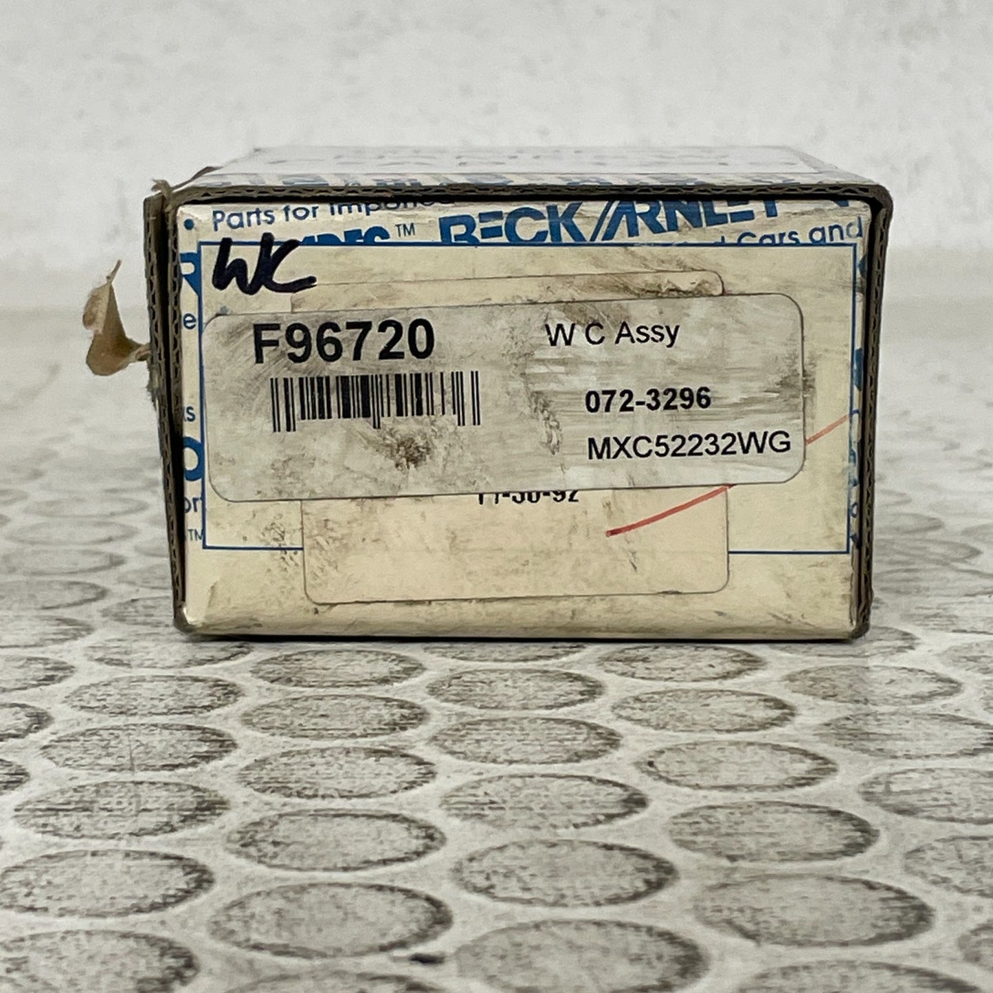 Beck/Arnley F96720 Reman Left Front Brake Caliper Toyota Corolla 93-97