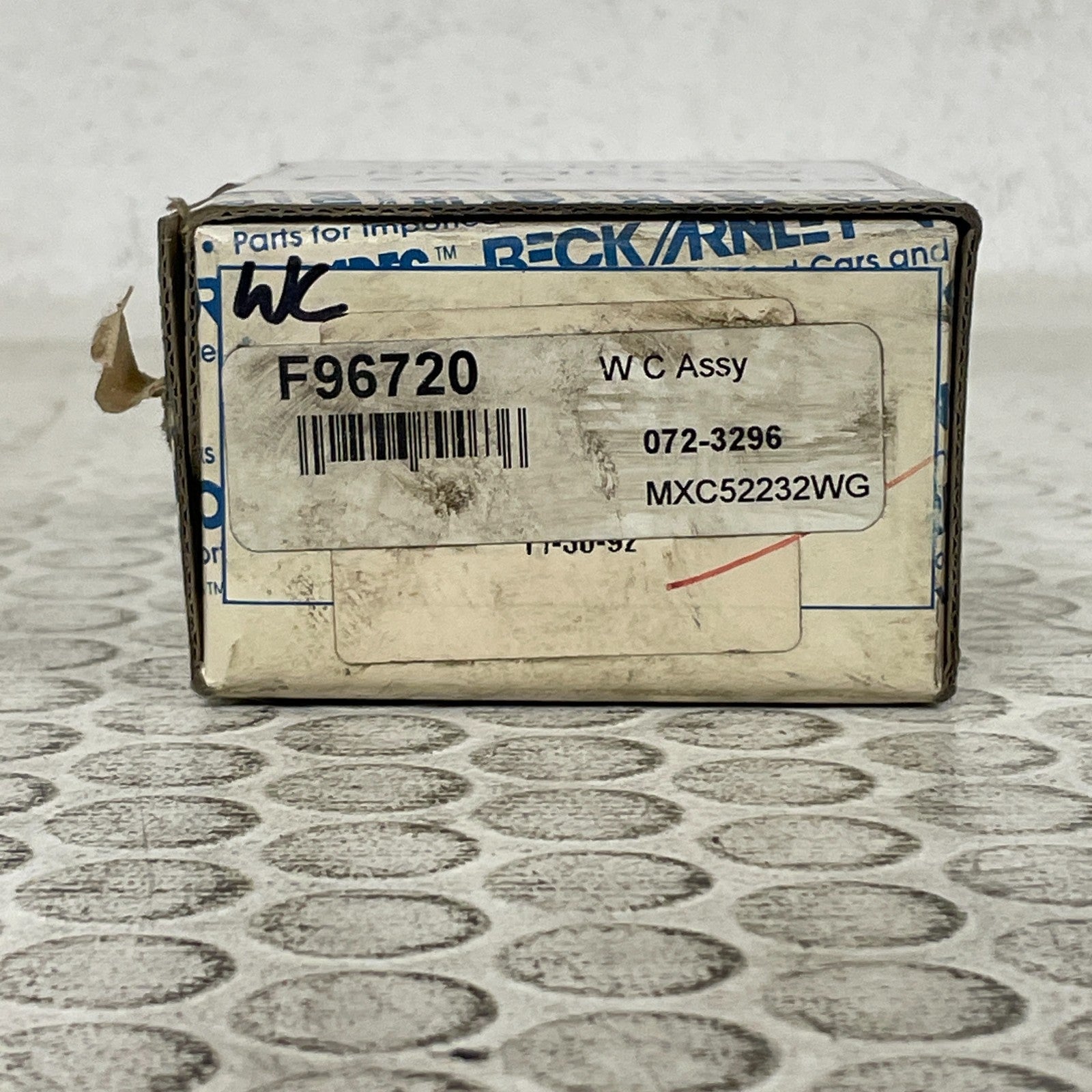 Beck/Arnley F96720 Reman Left Front Brake Caliper Toyota Corolla 93-97