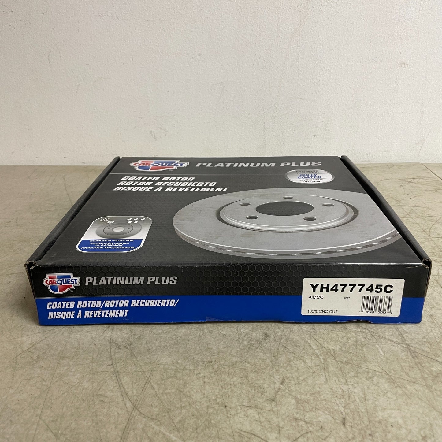 Carquest Wearever YH477745C Painted Front Brake Rotor 292mm