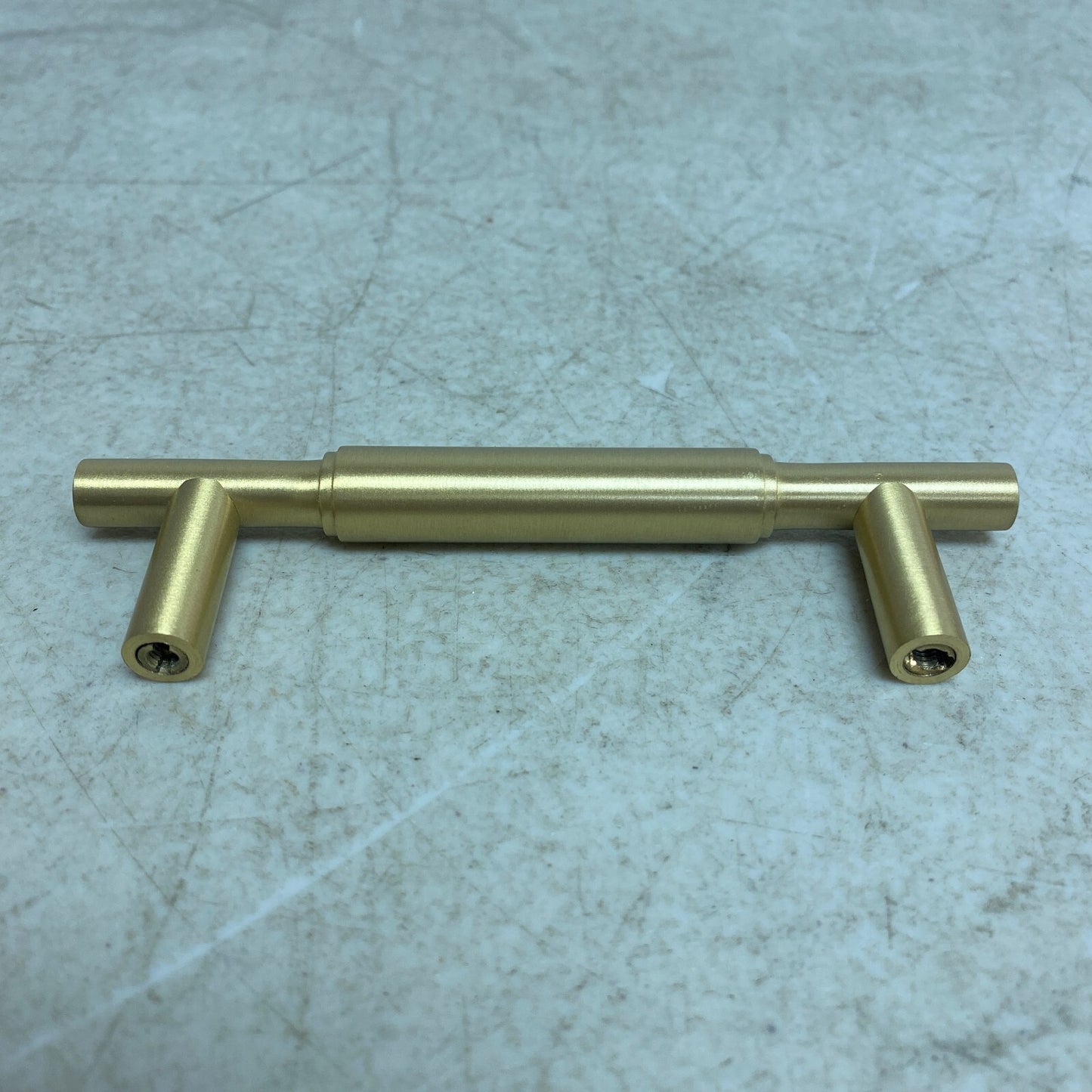 Signature Hardware 3-3/4" Colmar Solid Brass Cabinet Pull - Satin Brass