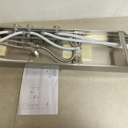 ALFI brand ABSP20 Alfi Trade Pressure Balanced Shower Panel - Stainless Steel