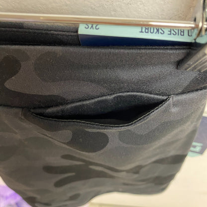 DSG Girls Performance MID RISE Skort Prt Camo Pure Black Stylish DAG11144PRT