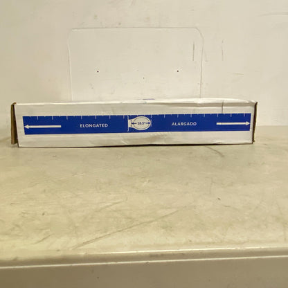 Mayfair Seat Fastening System Never Loosens 3649425 White Toalette Seat