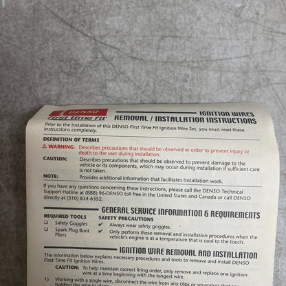 DENSO 671-6239 Ignition Coil Boot Kit Set of 6 1999-2006 Jeep Grand Cherokee