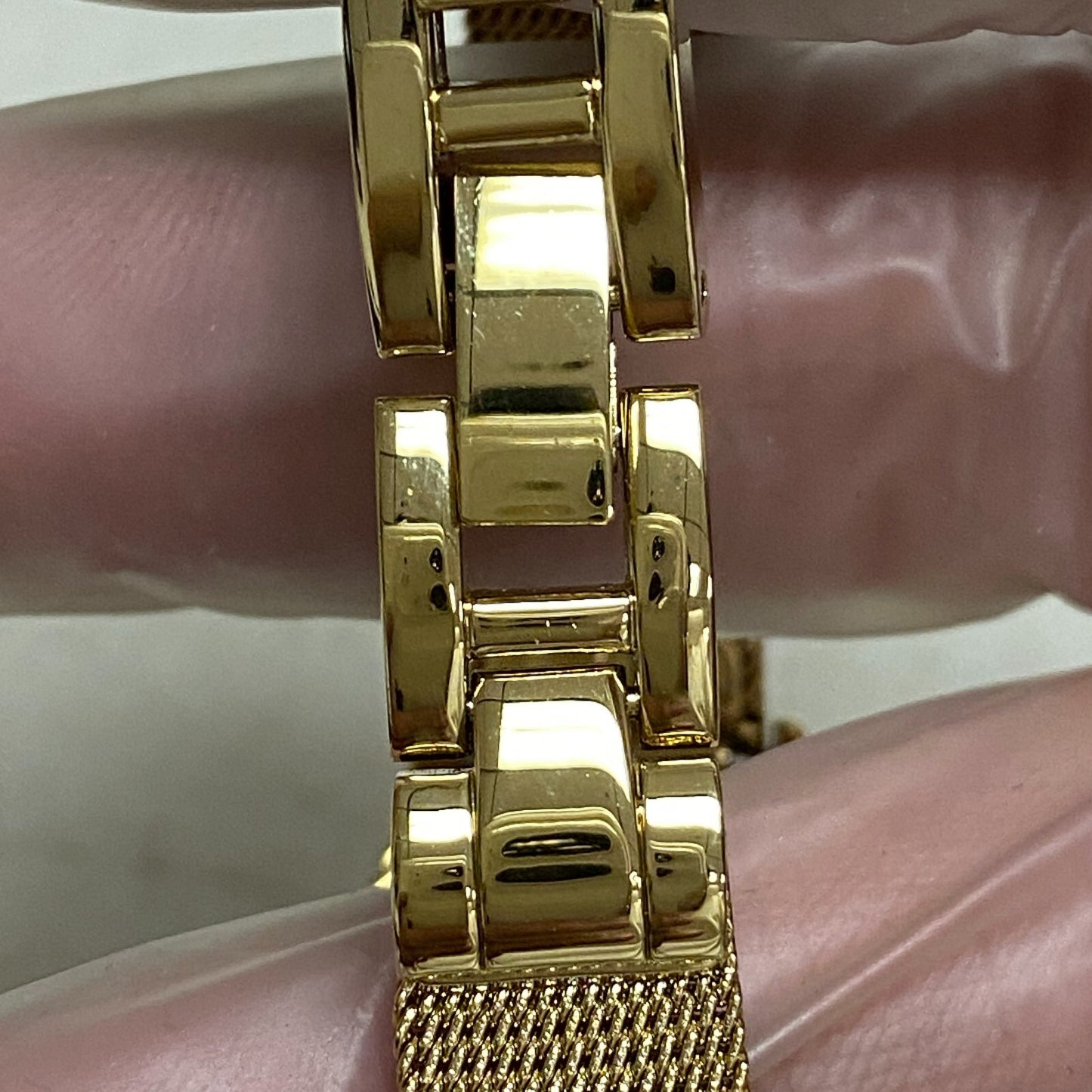 Armitron Women's Diamond-Accented Mesh Bracelet Watch, 75/5723GP